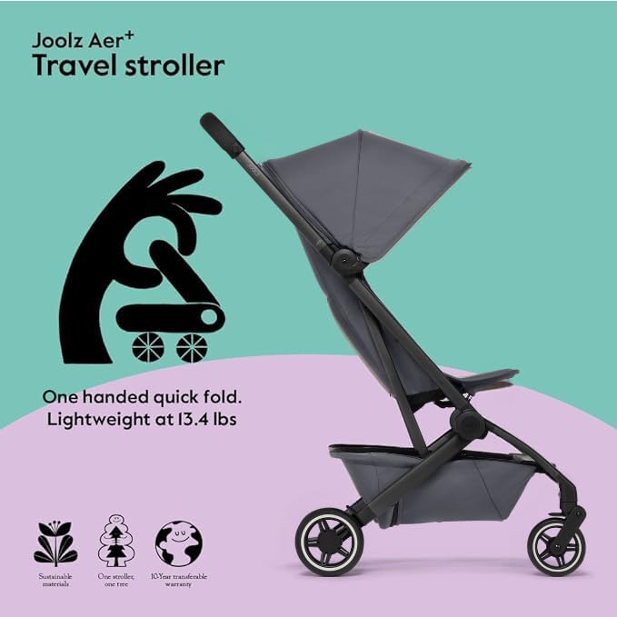 Aer+ Stroller - Stone Grey