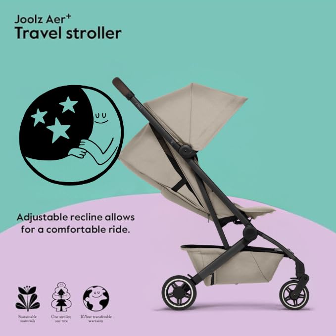 Aer+ Stroller - Sandy Taupe