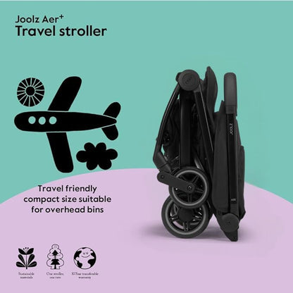 Aer+ Stroller - Space Black