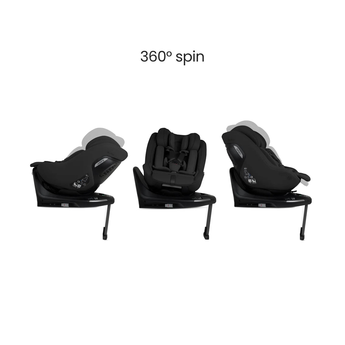 Approach Plus 360 Car Seat Iconic Black