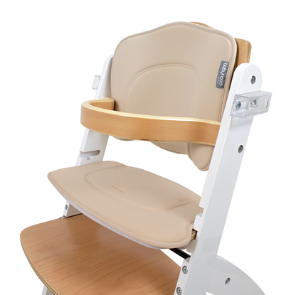 Kaylula Ava Forever High Chair  - White/Beech