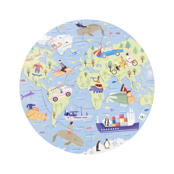 MuTable Puzzle V2 Around The World