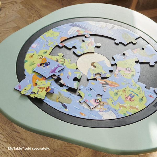 MuTable Puzzle V2 Around The World