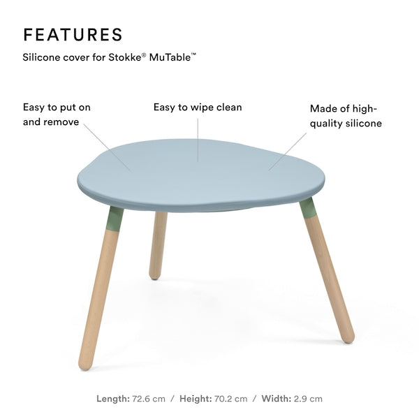 Stokke MuTable Silicone Cover V2 - Slate Blue