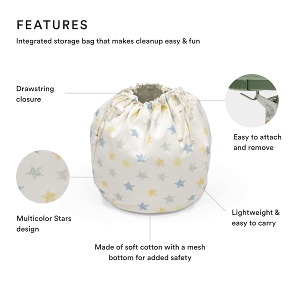 MuTable Storage Bag V2 Multicolor Stars