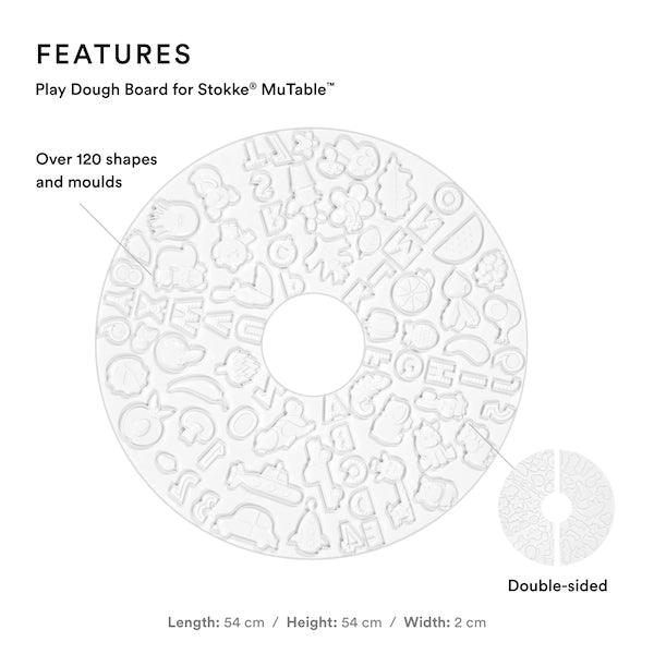 MuTable Play Dough Board V2 Play Dough Board