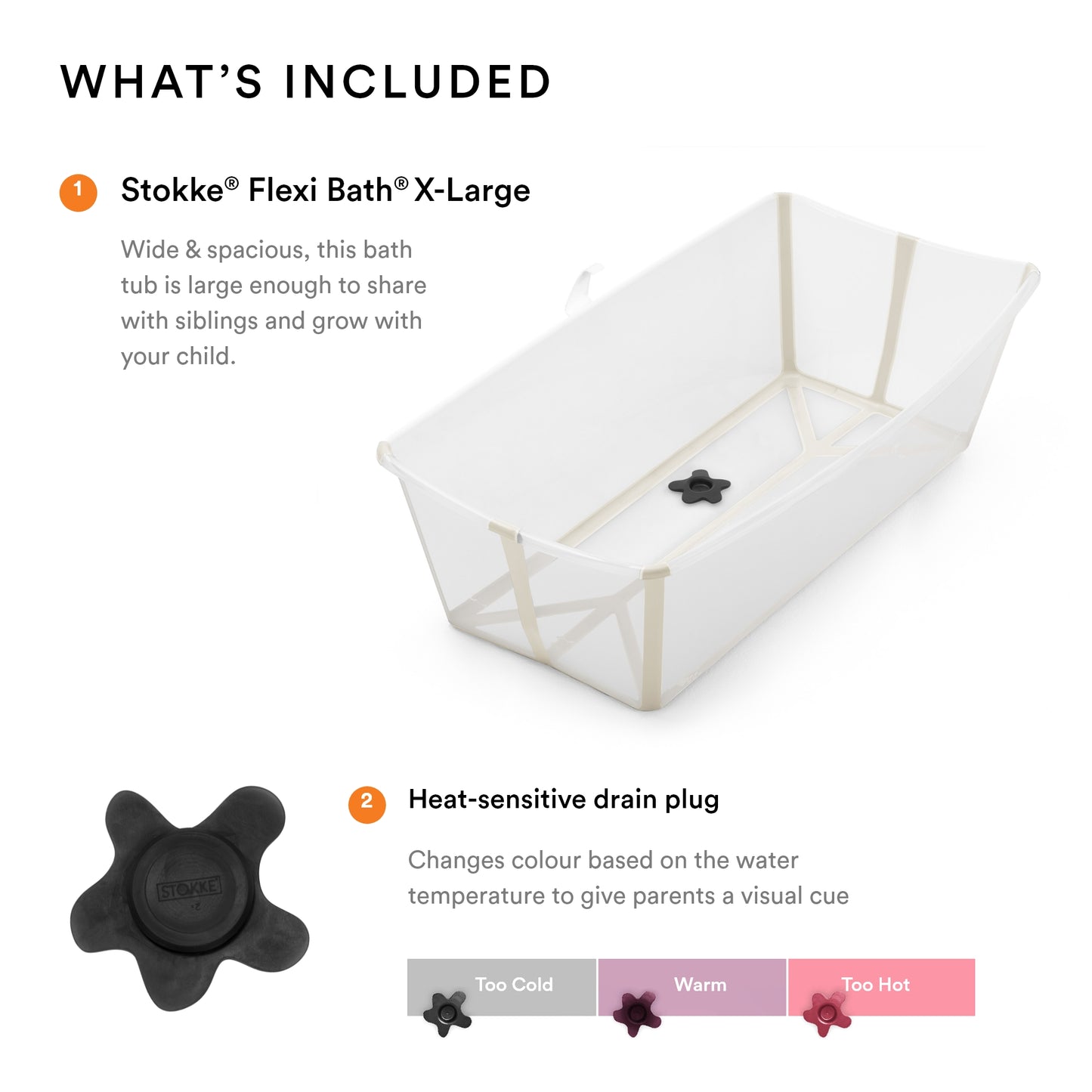 Stokke Flexi Bath X Large Sandy Beige