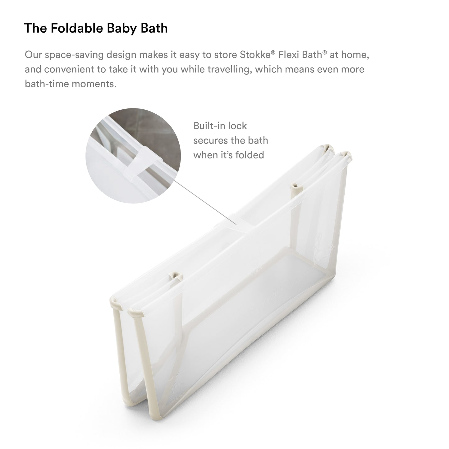 Stokke Flexi Bath Bundle Sandy Beige
