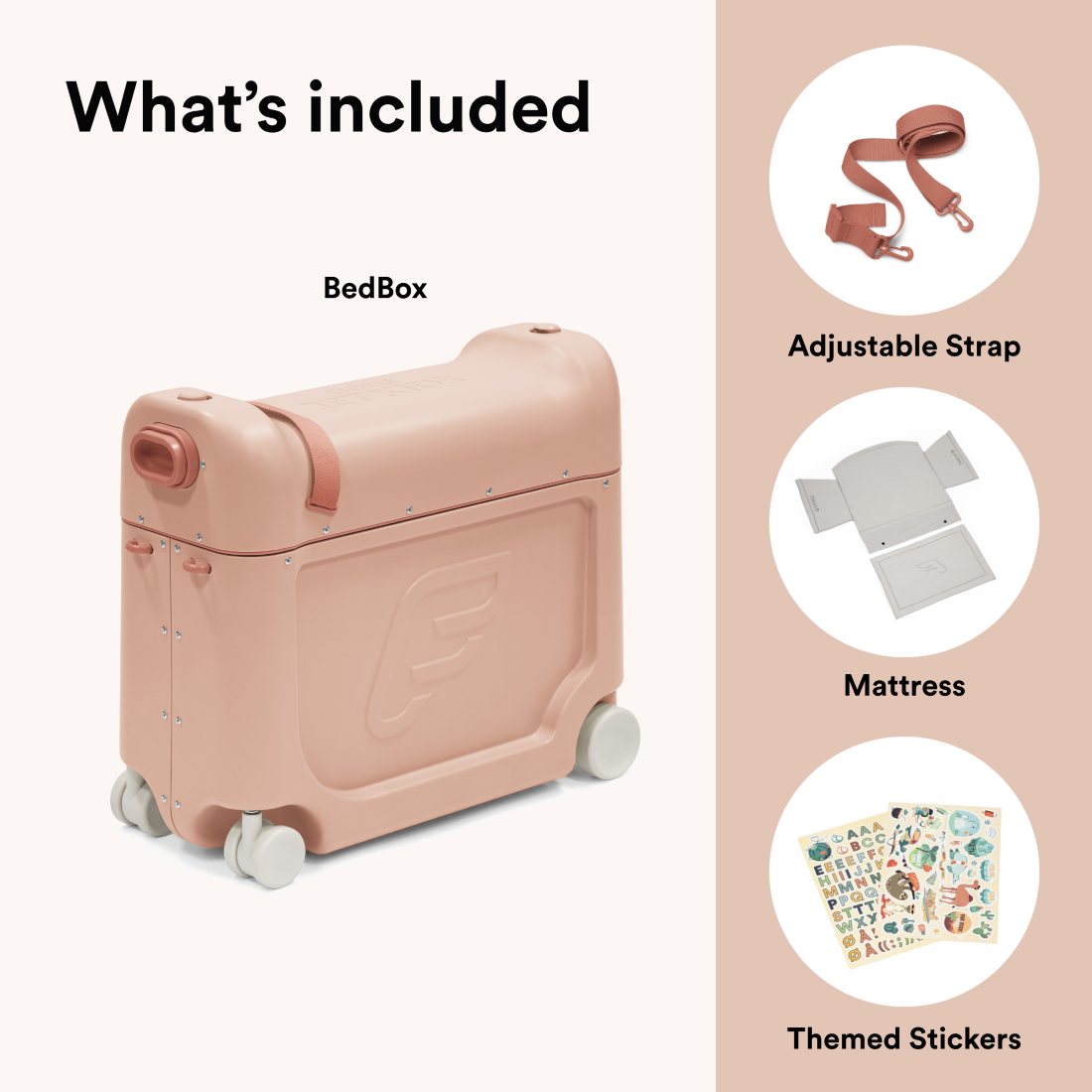 Stokke Jetkids BedBox Coral Pink