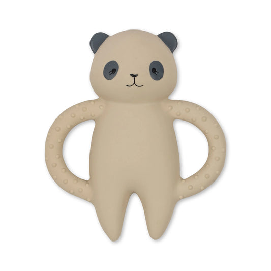 Teether Panda - Cream Off White