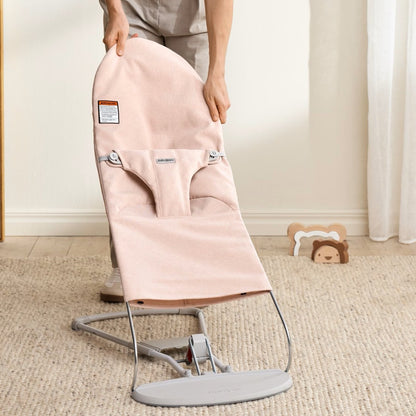Bouncer Bliss, Woven, Light Pink mélange