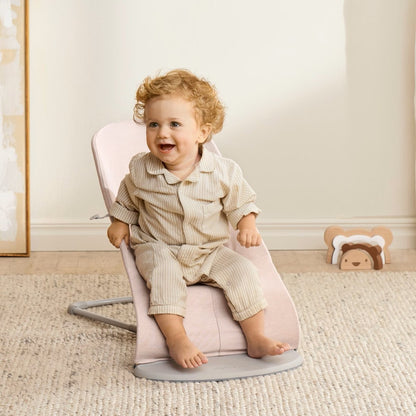 Bouncer Bliss, Woven, Light Pink mélange