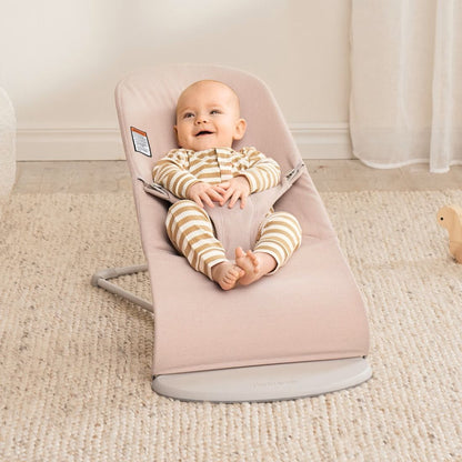 Bouncer Bliss, Woven, Light Pink mélange