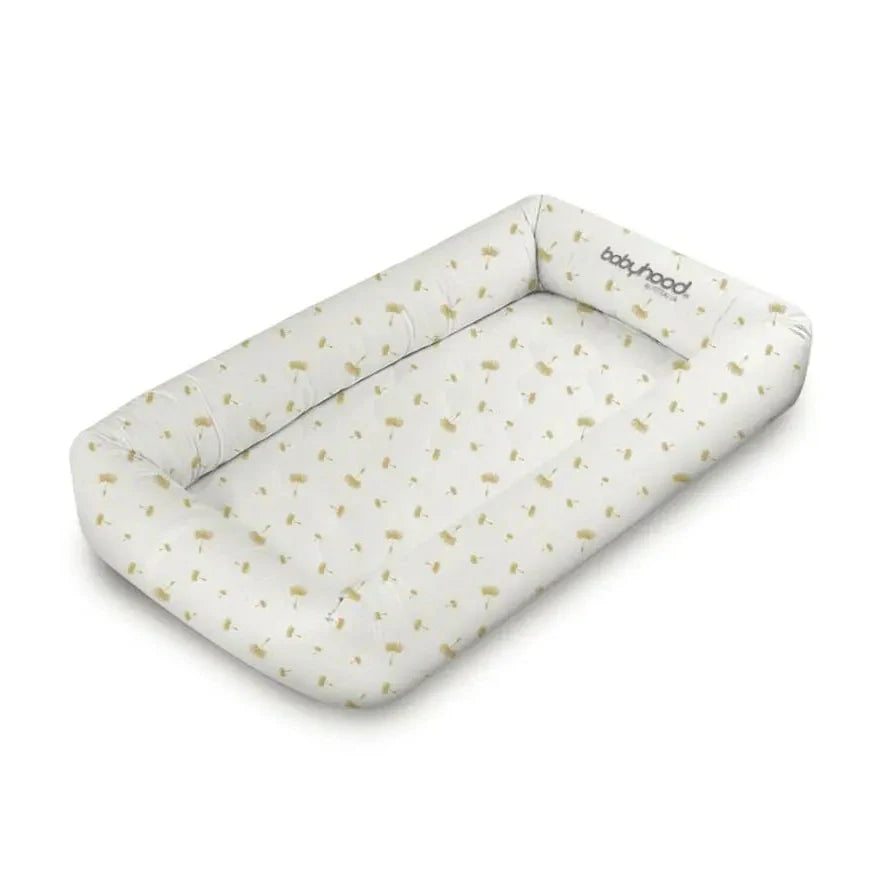 Amani Bebe Jersey Cotton Cradle Fitted Sheet - Dandelion