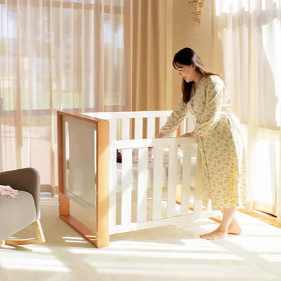 Kaylula Malika Cot - Natural/White