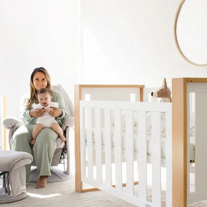 Kaylula Malika Cot - Natural/White