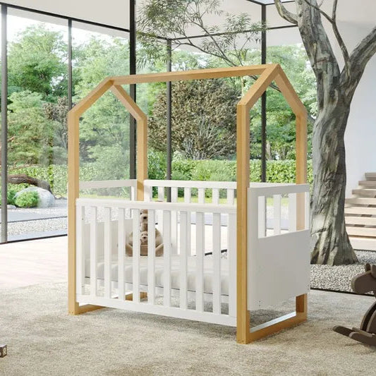 Kaylula Mila Cot - Beech/White