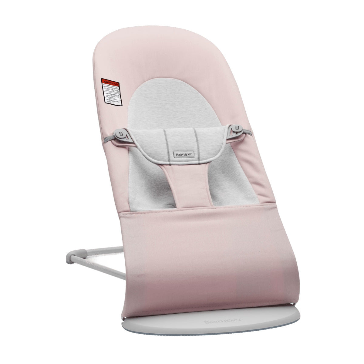 Bouncer Balance Soft, Woven/Jersey, Light pink/Grey