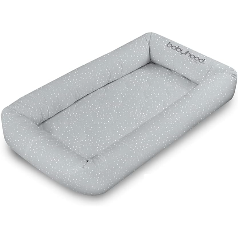 Breathe Eze Cosy Crib - Drops - Grey
