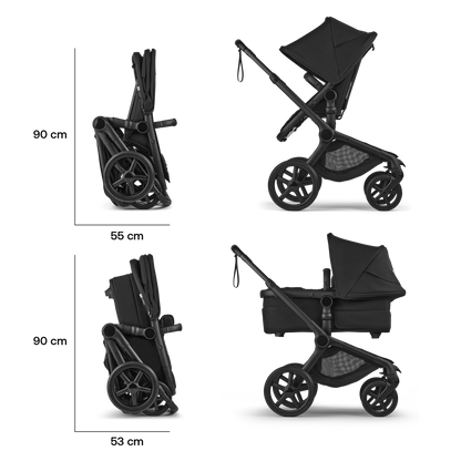 Bugaboo Fox 5 Renew Complete Me Black/Deep Indigo-Deep Indigo