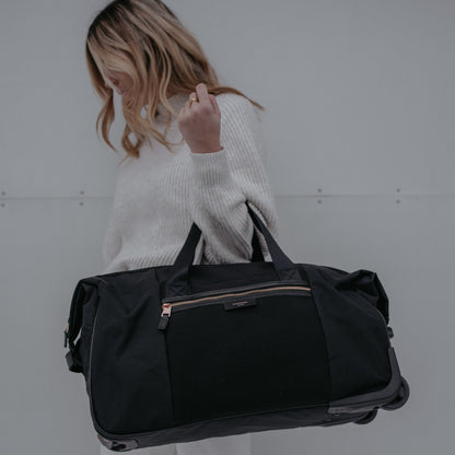 حقيبة حفاضات Poppy Luxe - سكوبا أسود