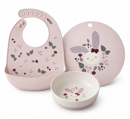 Bunny Bloom Mealtime Gift Set