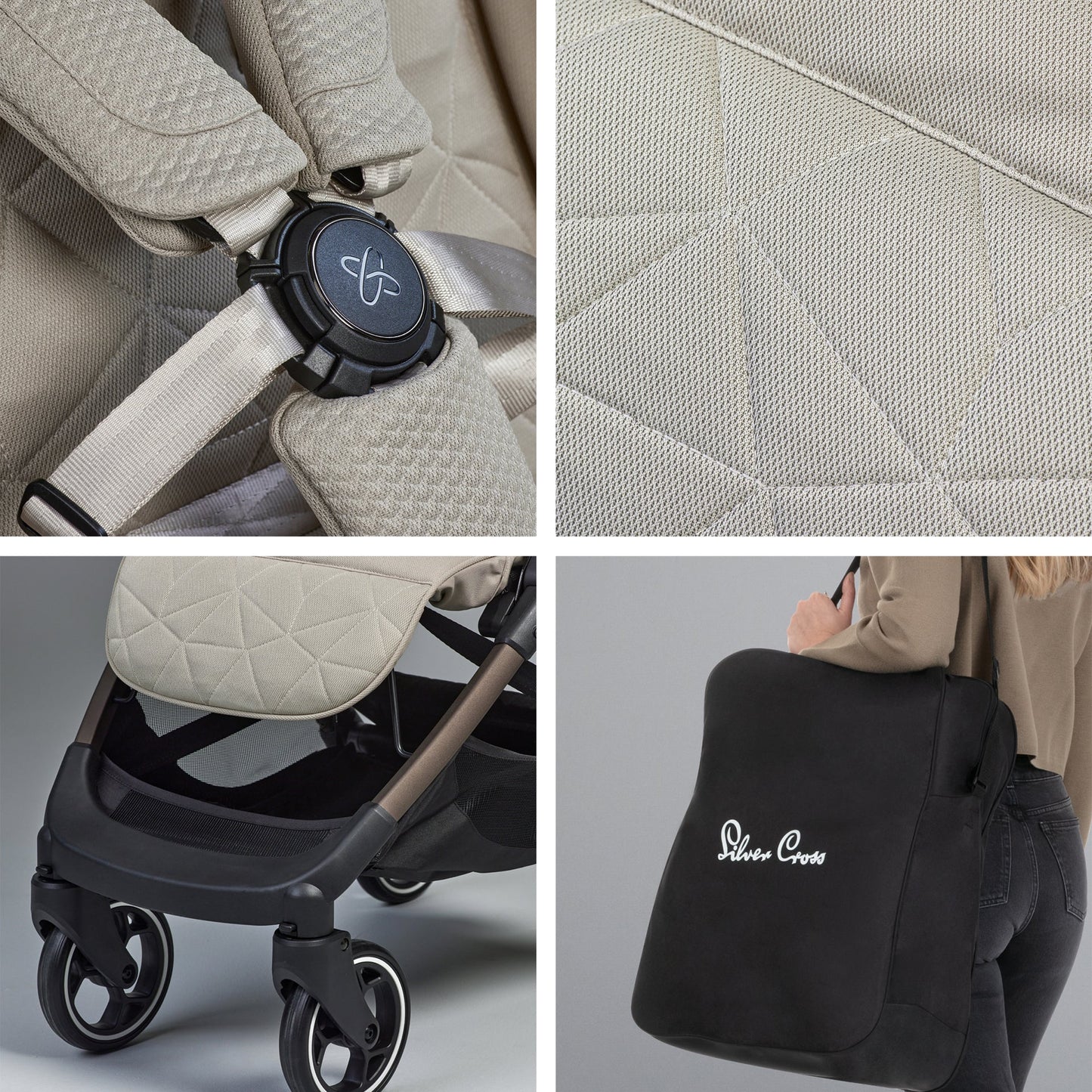Clic Stroller -Latte