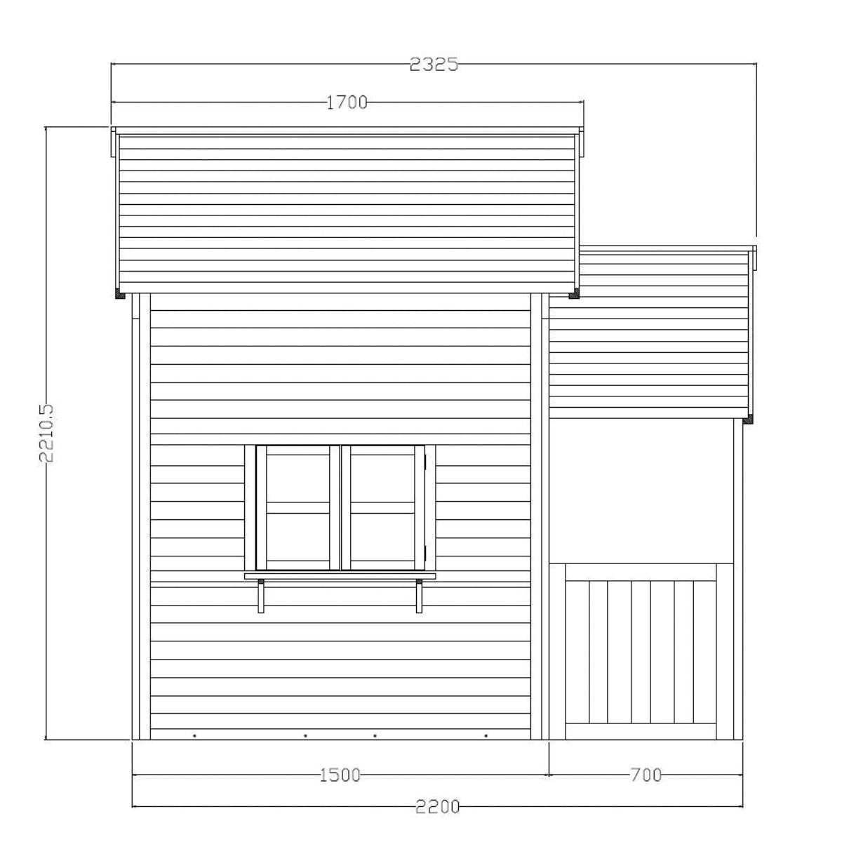 Cubby with Kitchen