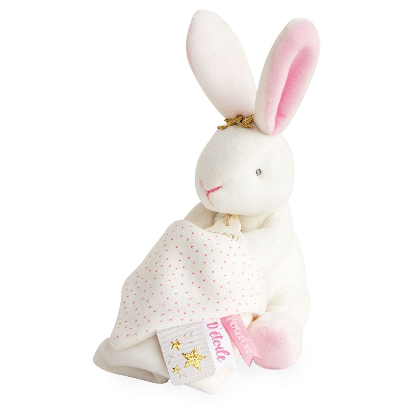 Star Bunny Comforting Toy 10 Cm Pink