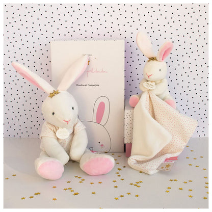 Star Bunny Comforting Toy 10 Cm Pink