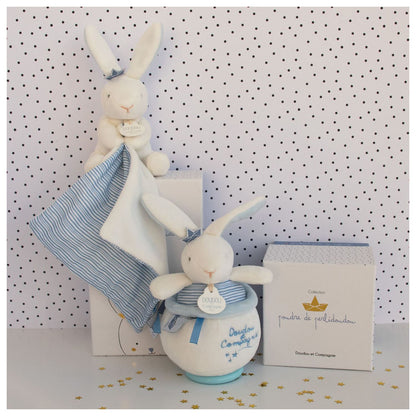 Sailor Bunny Comforting Toy 10 Cm Blue