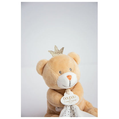 Prince Bear Comforting Toy 10 Cm Beige