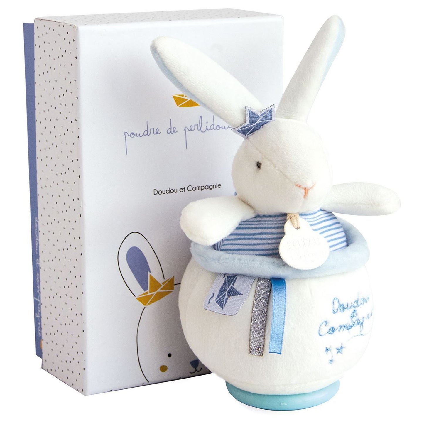 Sailor Bunny Music Toy Blue 14 Cm