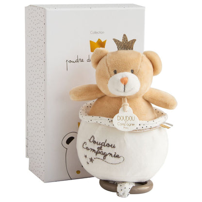 Prince Bear Music Toy Beige 14 Cm