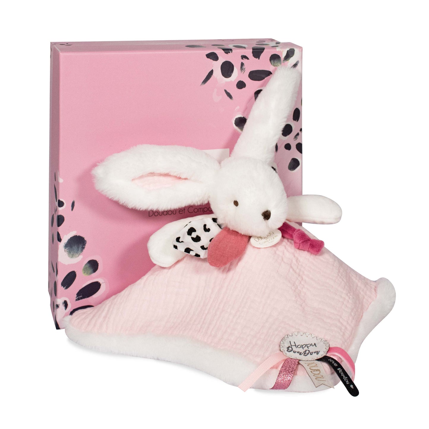 Happy Blush Bunny Comforter 25 Cm Pink