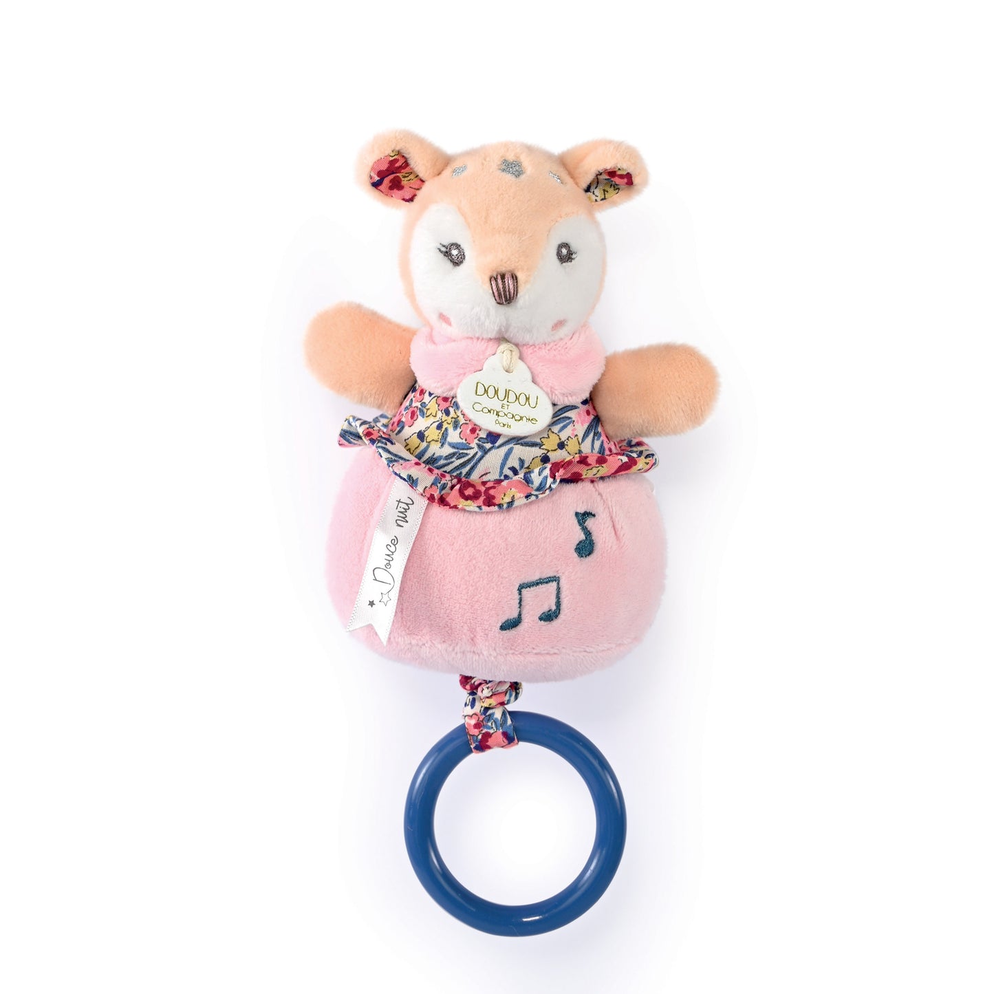 Bohemian Collection- Baby Deer Musical Toy  20 Cm