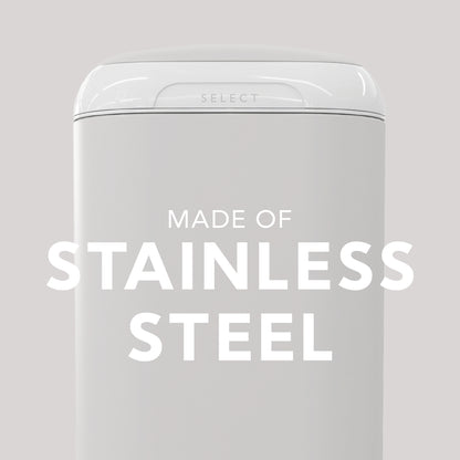 Diaper Genie Select Odor Lock Stainless Steel Pail Grey