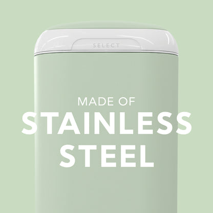 Diaper Genie Select Odor Lock Stainless Steel Pail Green