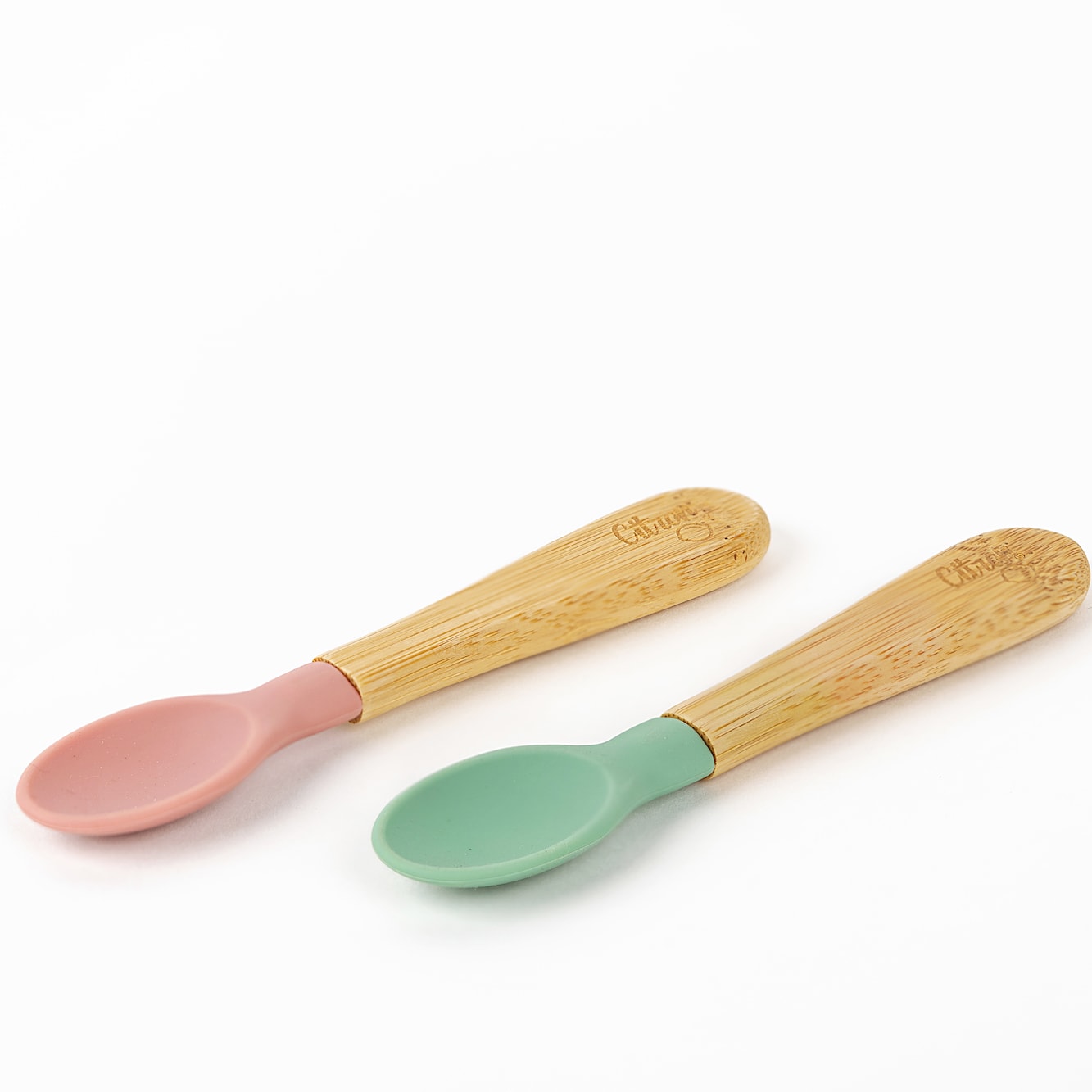 Organic Bamboo Spoons Set of 2