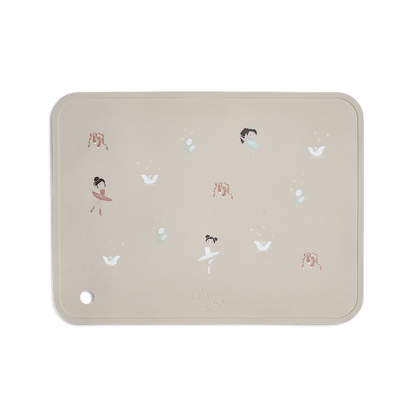 Silicone Placemat Rectangle Ballerina