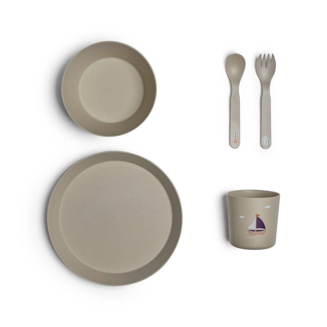 Bio Based Tableware Set Vehicles