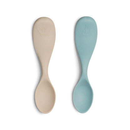 Silicone Feeding Spoon Set of 2 Short