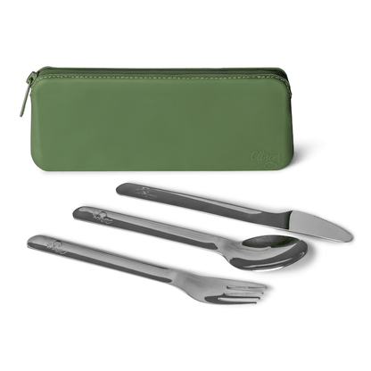 Stainless Steel Cutlery with Pouch Color Option