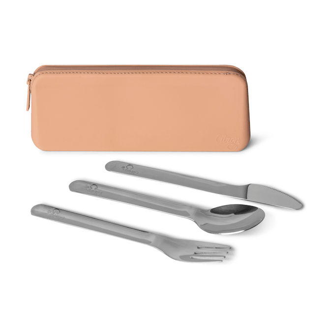 Stainless Steel Cutlery with Pouch Color Option