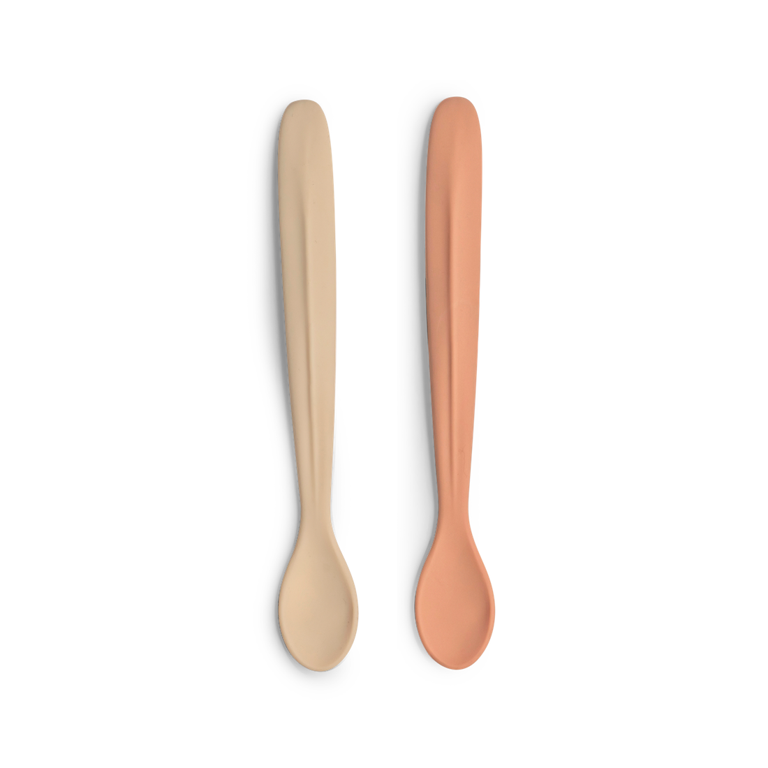 Silicone Feeding Spoon Long Set of 2 Ballerina