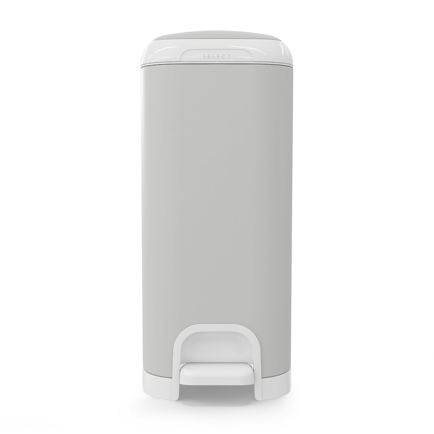 Diaper Genie Select Odor Lock Stainless Steel Pail Grey