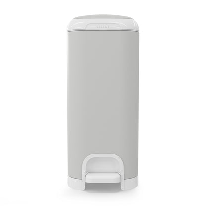 Diaper Genie Select Odor Lock Stainless Steel Pail Grey