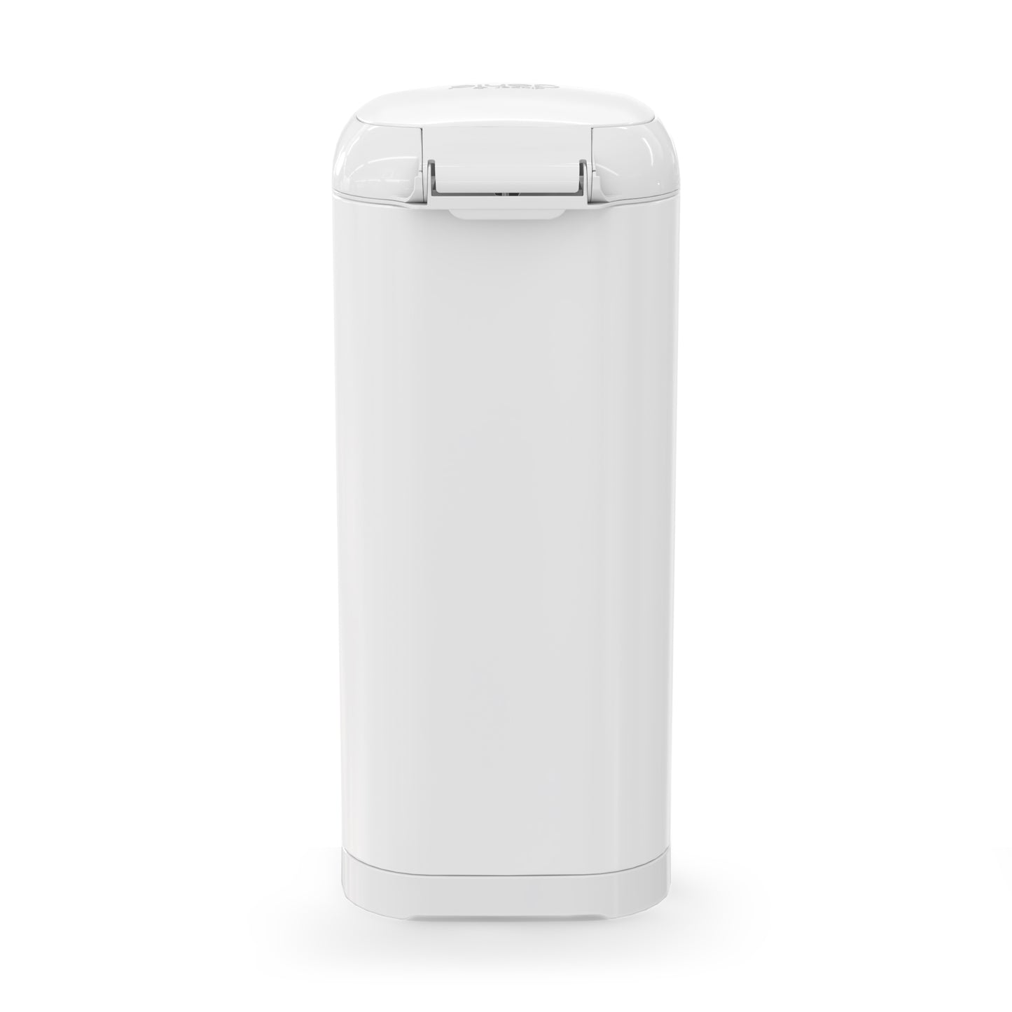 Diaper Genie Select Odor Lock Stainless Steel Pail White