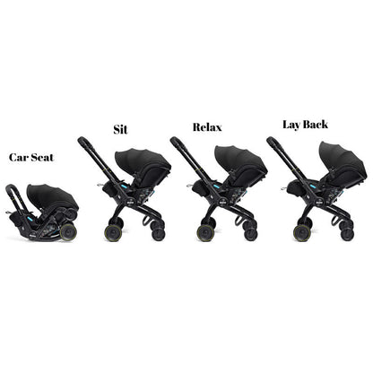 Doona X Infant Car Seat Nitro Black