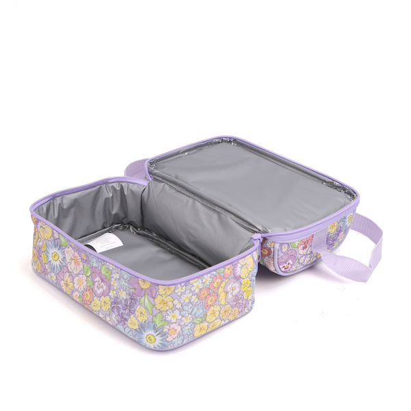 Enchanted Floral Double-Decker Lunch Bag